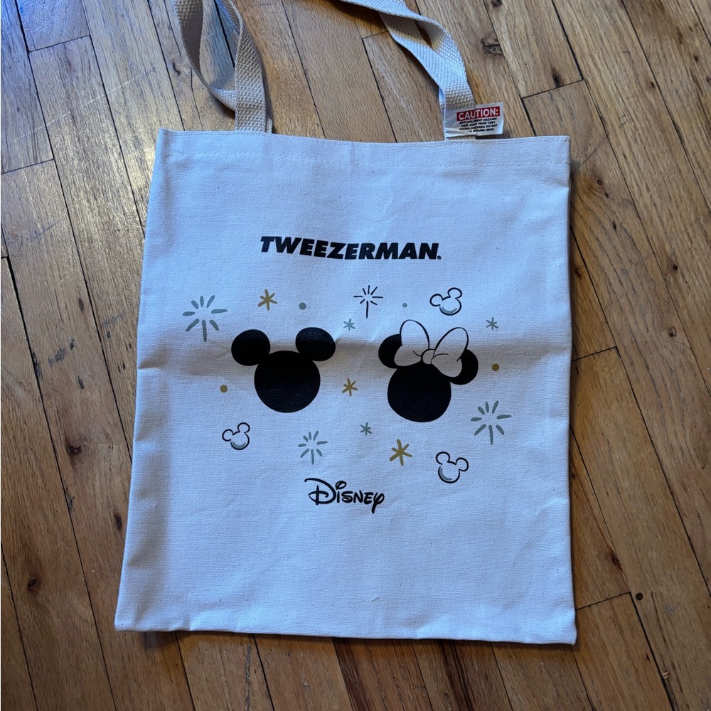 Disney Tweezerman tote bag